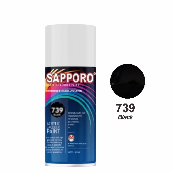 SAPPORO Black Gloss 739 300ml