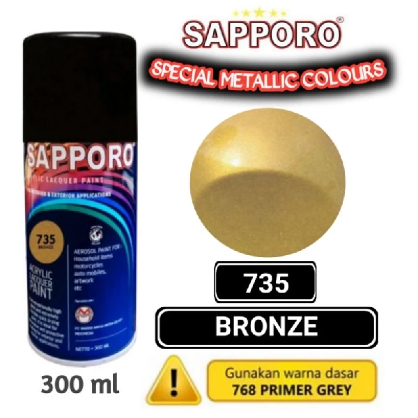 SAPPORO Bronze 735 300ml