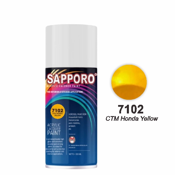 SAPPORO CTM Honda Yellow 7102 300ml