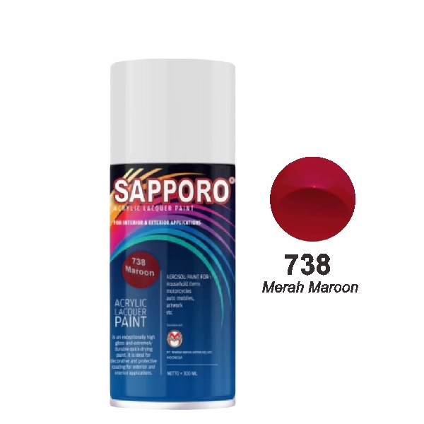 SAPPORO Maroon 738 300ml