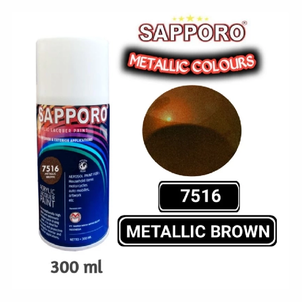 SAPPORO Metallic Brown 7516 300ml