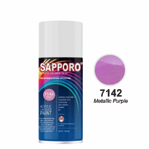 SAPPORO Metallic Purple 7142 300ml