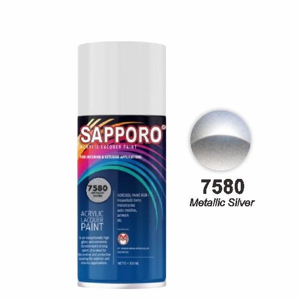 SAPPORO Metallic Silver 7580 300ml