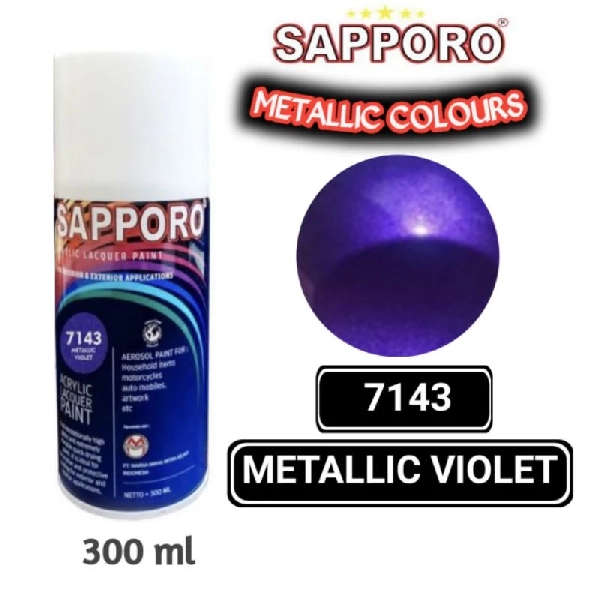 SAPPORO Mettalic Violet 7143 300ml