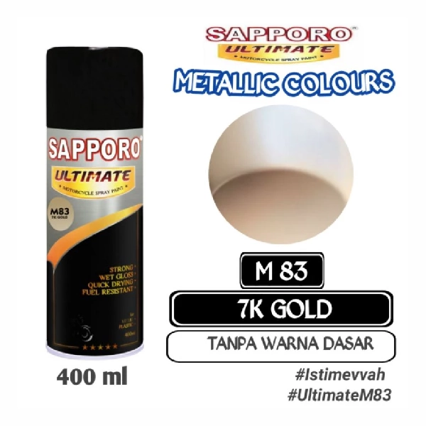 SAPPORO Ultimate 7K Gold M83 400ml