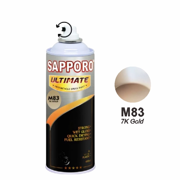 SAPPORO Ultimate 7K Gold M83 400ml