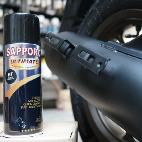 SAPPORO Ultimate Black Hi-Temp 400ml