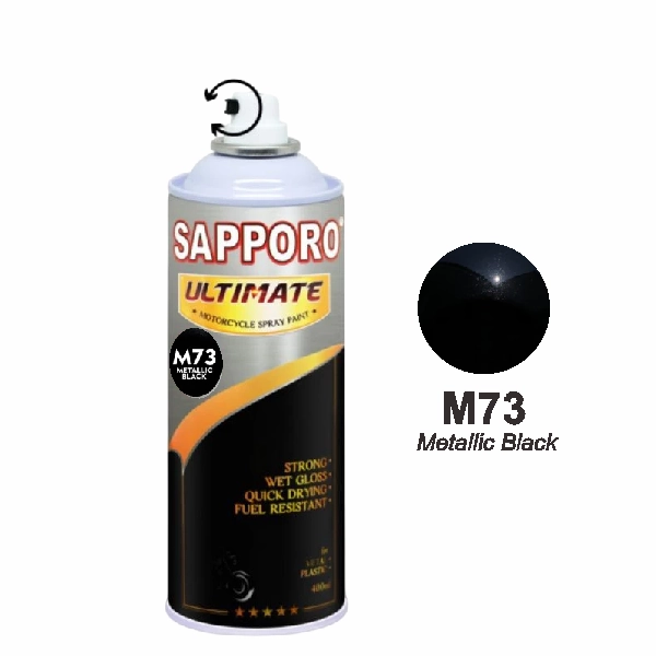 SAPPORO Ultimate Black Metallic M73 400ml
