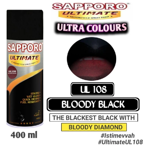 SAPPORO Ultimate Bloody Black UL108 400ml