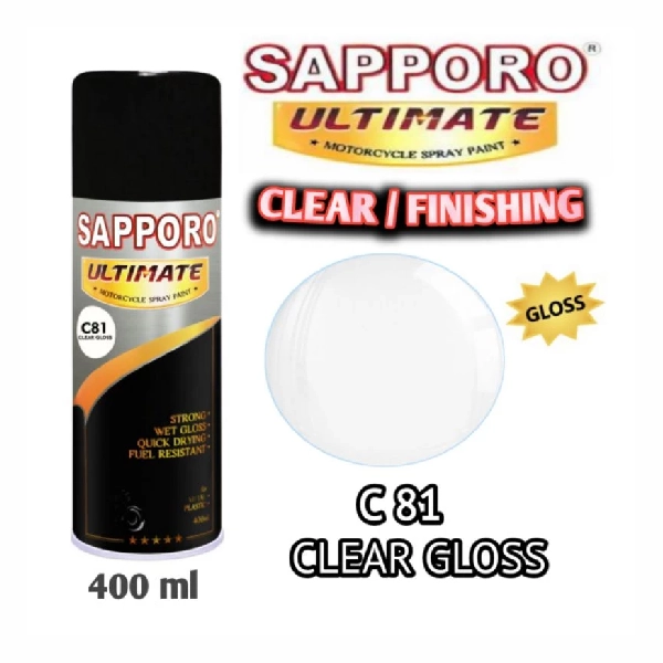SAPPORO Ultimate Clear Gloss C81 400ml