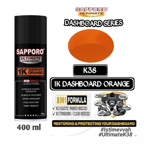 SAPPORO Ultimate Dashboard Orange K38 400ml
