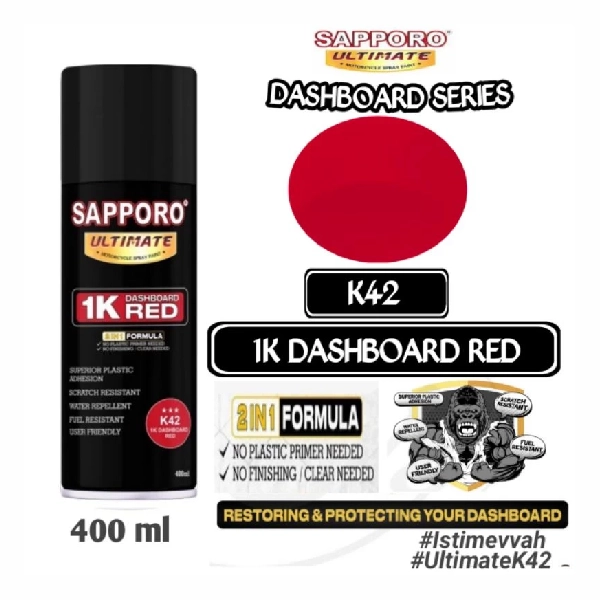 SAPPORO Ultimate Dashboard Red K42 400ml