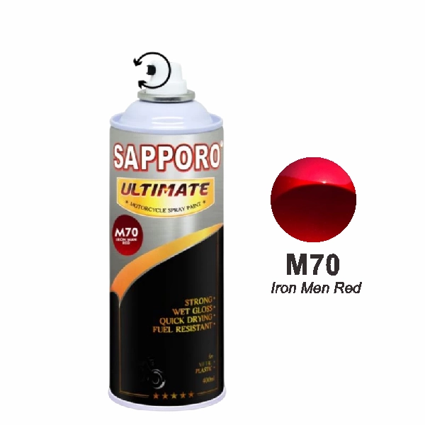 SAPPORO Ultimate Iron Man Red M70 400ml