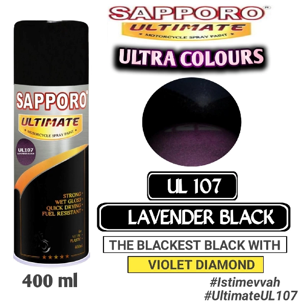 SAPPORO Ultimate Lavender Black UL107 400ml