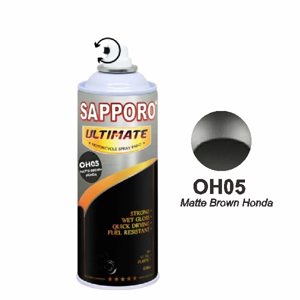 SAPPORO Ultimate Matte Brown Honda OH05 400ml