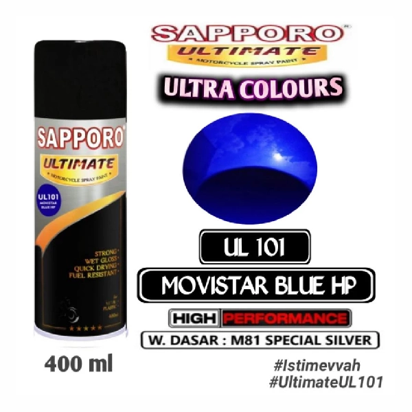 SAPPORO Ultimate Movistar Blue HP UL101 400ml