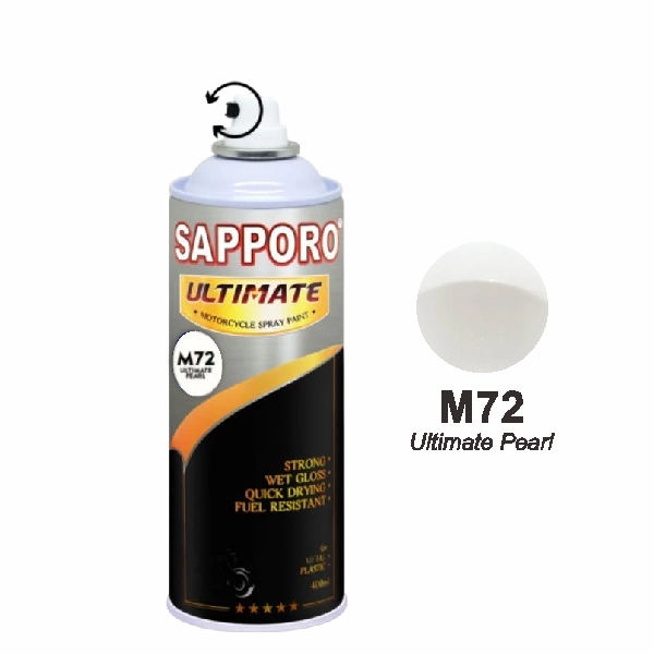 SAPPORO Ultimate Pearl White M72 400ml