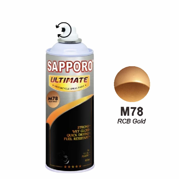 SAPPORO Ultimate RCB Gold M78 400ml