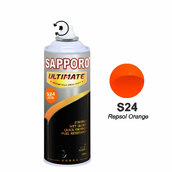 SAPPORO Ultimate Repsol Orange S24 400ml
