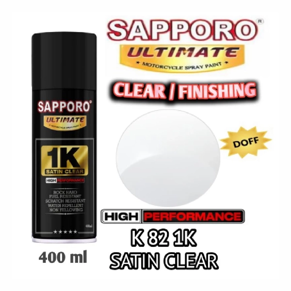 SAPPORO Ultimate Satin Clear K82 400ml