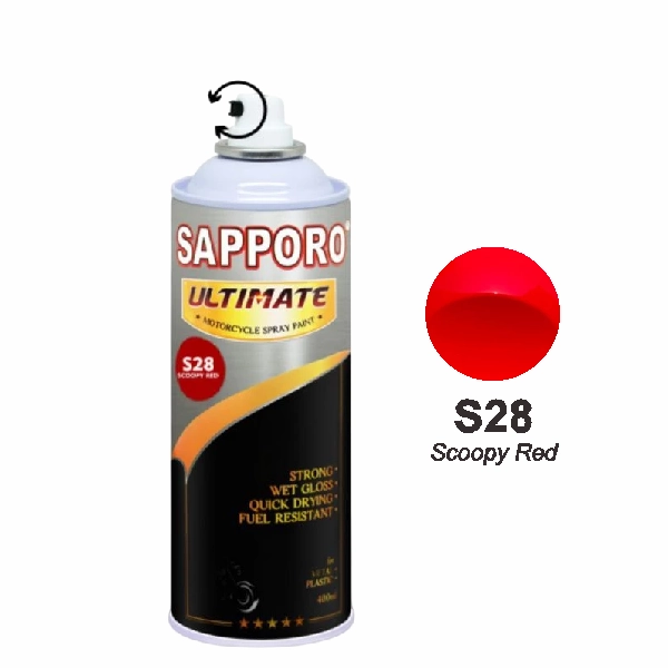 SAPPORO Ultimate Scoopy Red S28 400ml