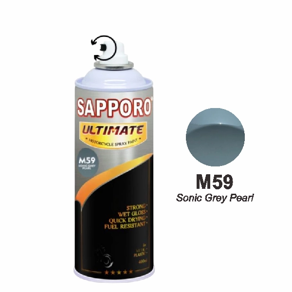 SAPPORO Ultimate Sonic Grey Pearl M59 400ml