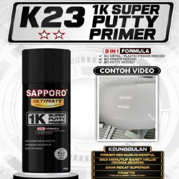 SAPPORO Ultimate Super Putty Primer K23 400ml