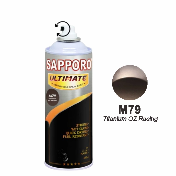 SAPPORO Ultimate Titanium OZ Racing M79 400ml