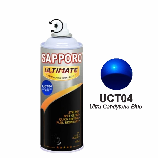 SAPPORO Ultimate Ultra Candy Tone Blue UCT04 400ml