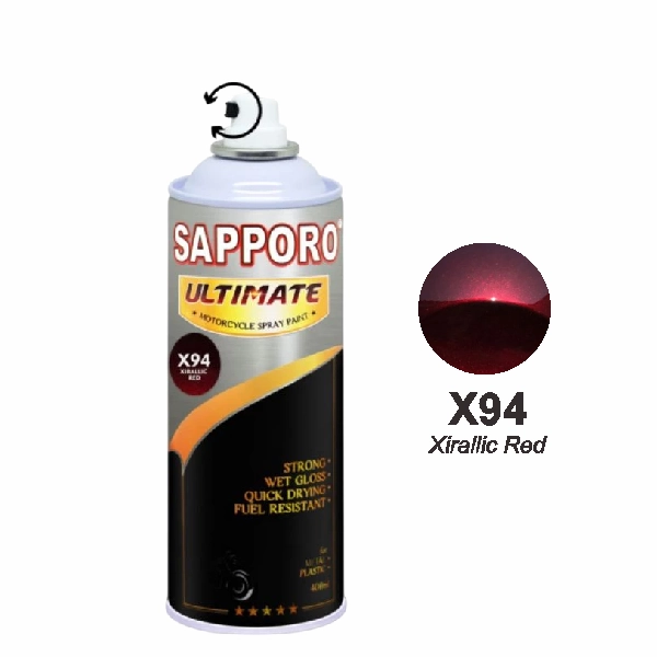 SAPPORO Ultimate Xirallic Red X94 400ml