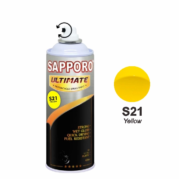 SAPPORO Ultimate Yellow S21 400ml