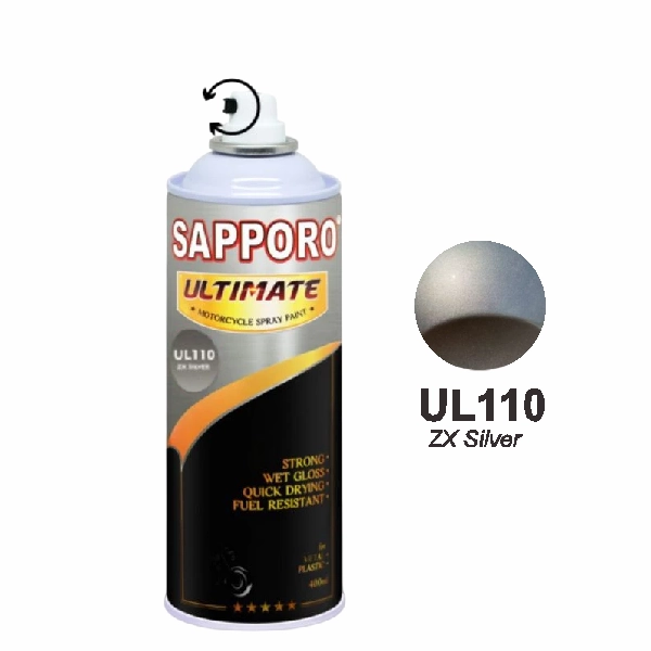 SAPPORO Ultimate ZX Silver UL110 400ml