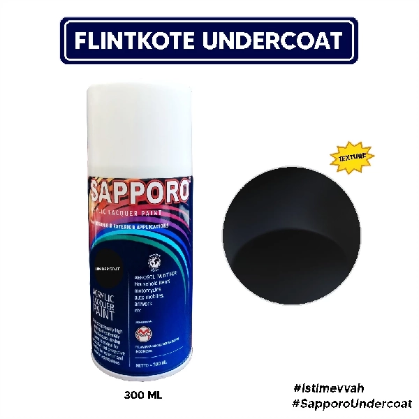 SAPPORO Undercoat Black 300ml