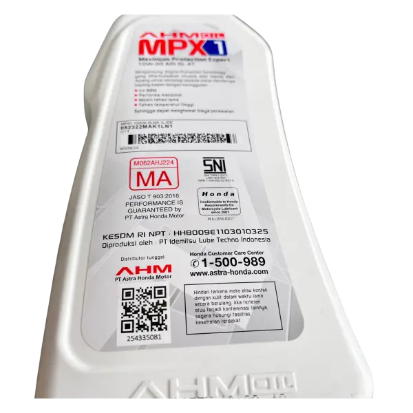 AHM MPX1 Sport Oli 1L