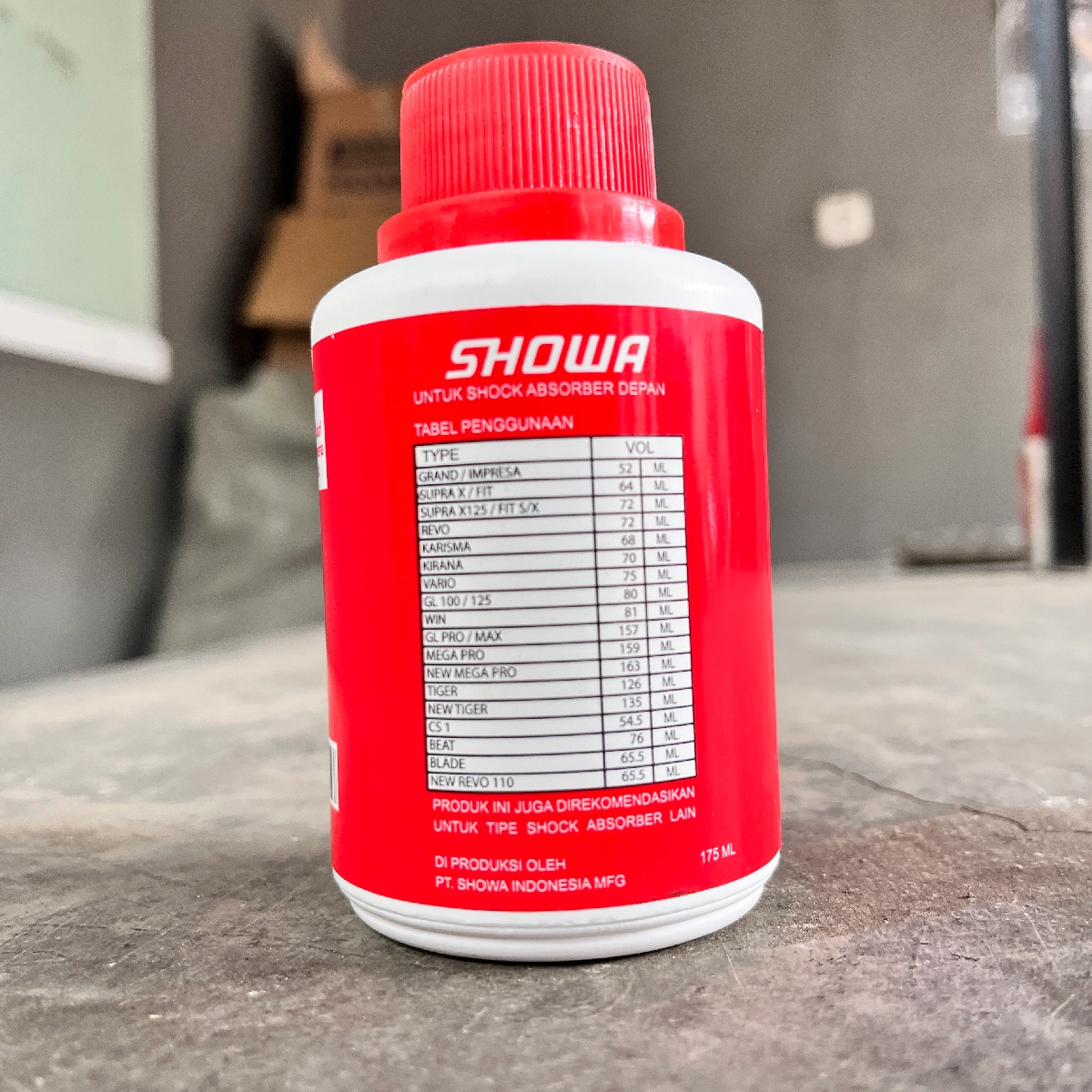 AHM SHOWA Oli Shock 175ml