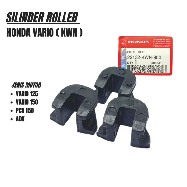 AHM Slider Vario125 Klip Roller KWN