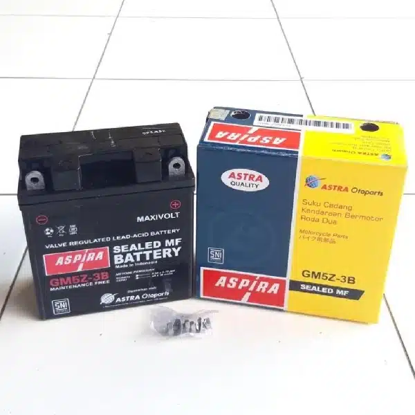 ASPIRA Aki GM5Z-3B MF 12V 5Ah