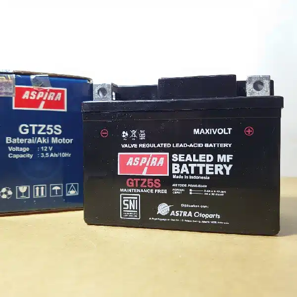 ASPIRA Aki GTZ5S MF 12V 3.5Ah