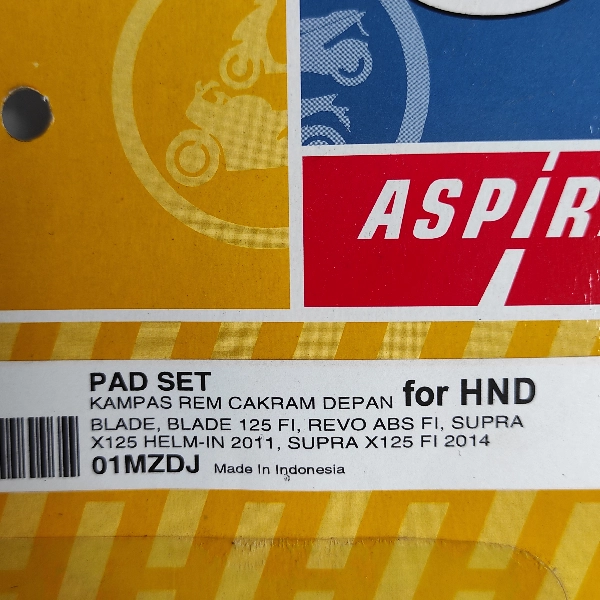 ASPIRA Disc Pad Blade Revo Absolute KWB