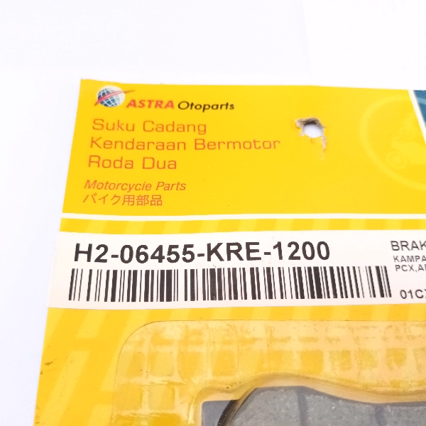 ASPIRA Disc Pad PCX Depan
