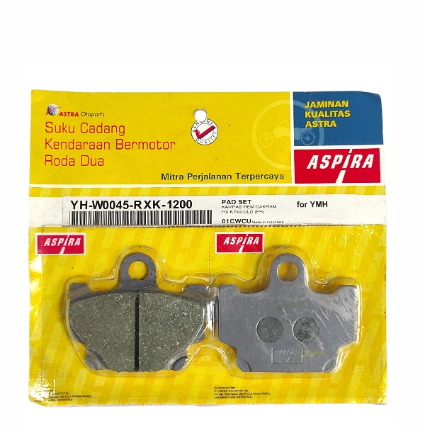 ASPIRA Disc Pad RX King