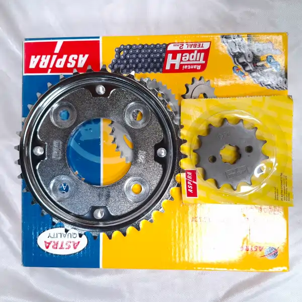 ASPIRA Gear Set Supra X 125 (Helm In)