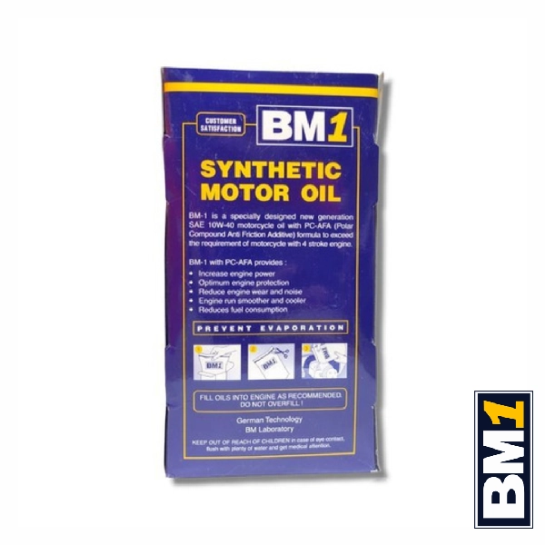 BM1 PC-1000 15W50 Oli SYN 4 Stroke 1L