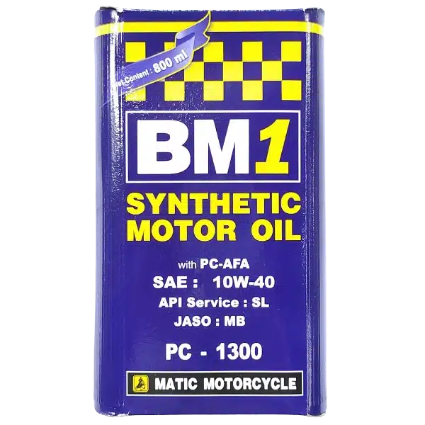 BM1 PC-1300 Matic 10W40 Synthetic Oil 0.8L