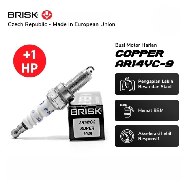 BRISK Busi AR14YC-9 Copper Racing