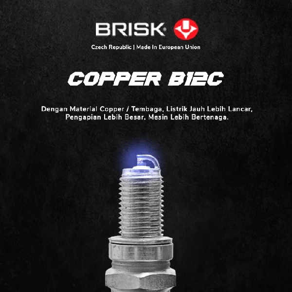 BRISK Busi B12C Copper Racing