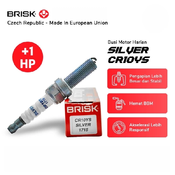 BRISK Busi CR10YS Silver Racing