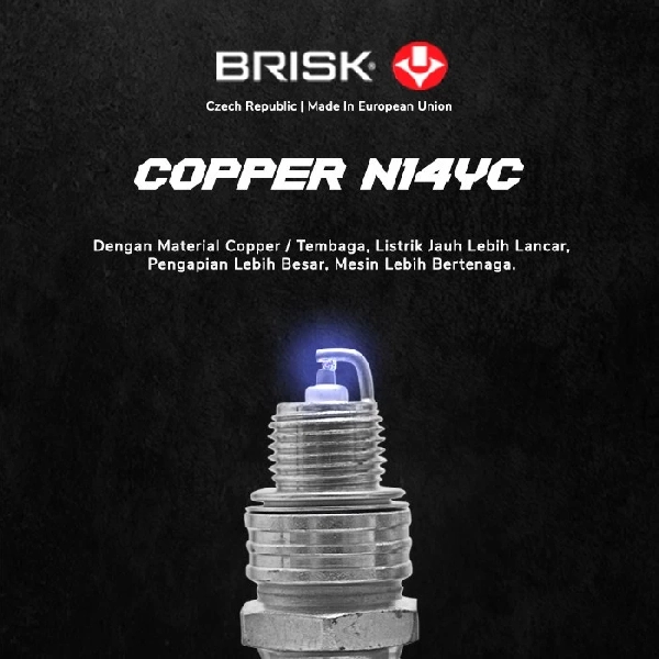 BRISK Busi N14YC Copper Racing