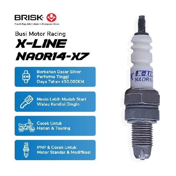 BRISK Busi NAOR14-X7 X-Line Racing