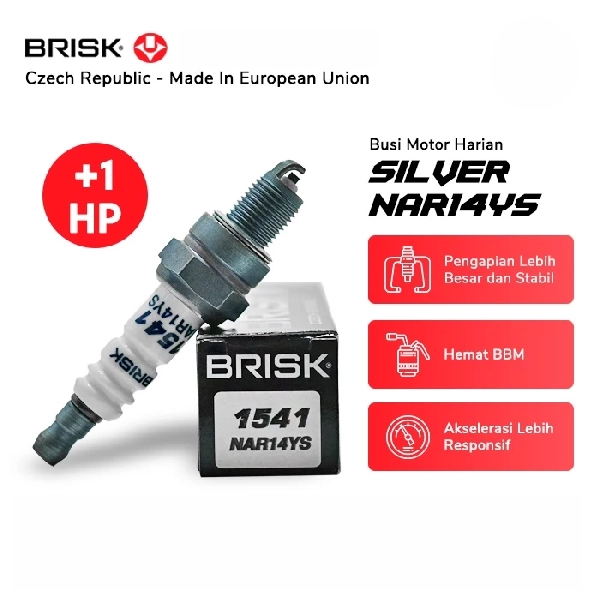 BRISK Busi NAR14YS Silver Racing